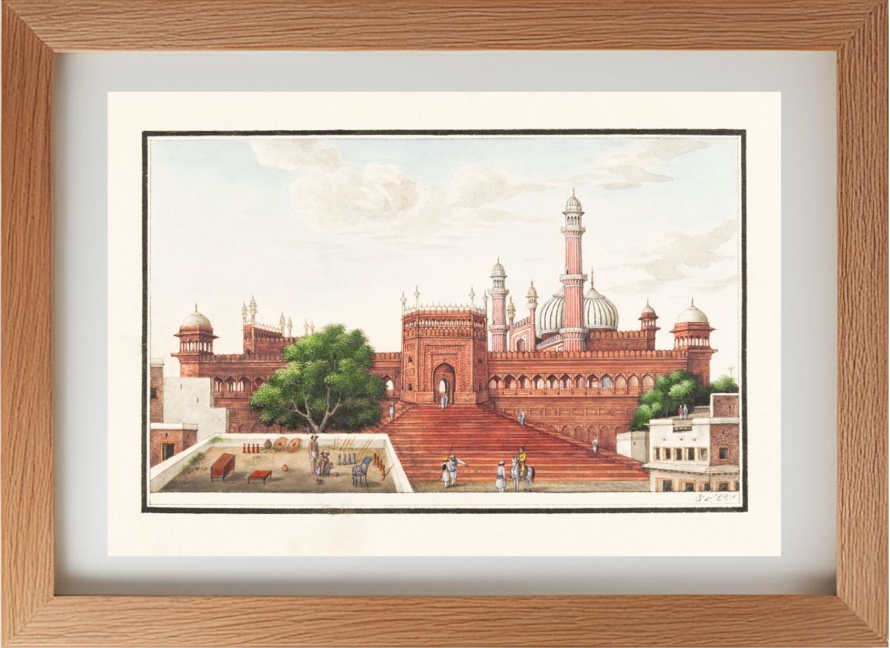 The Jami Masjid, Delhi (north side)