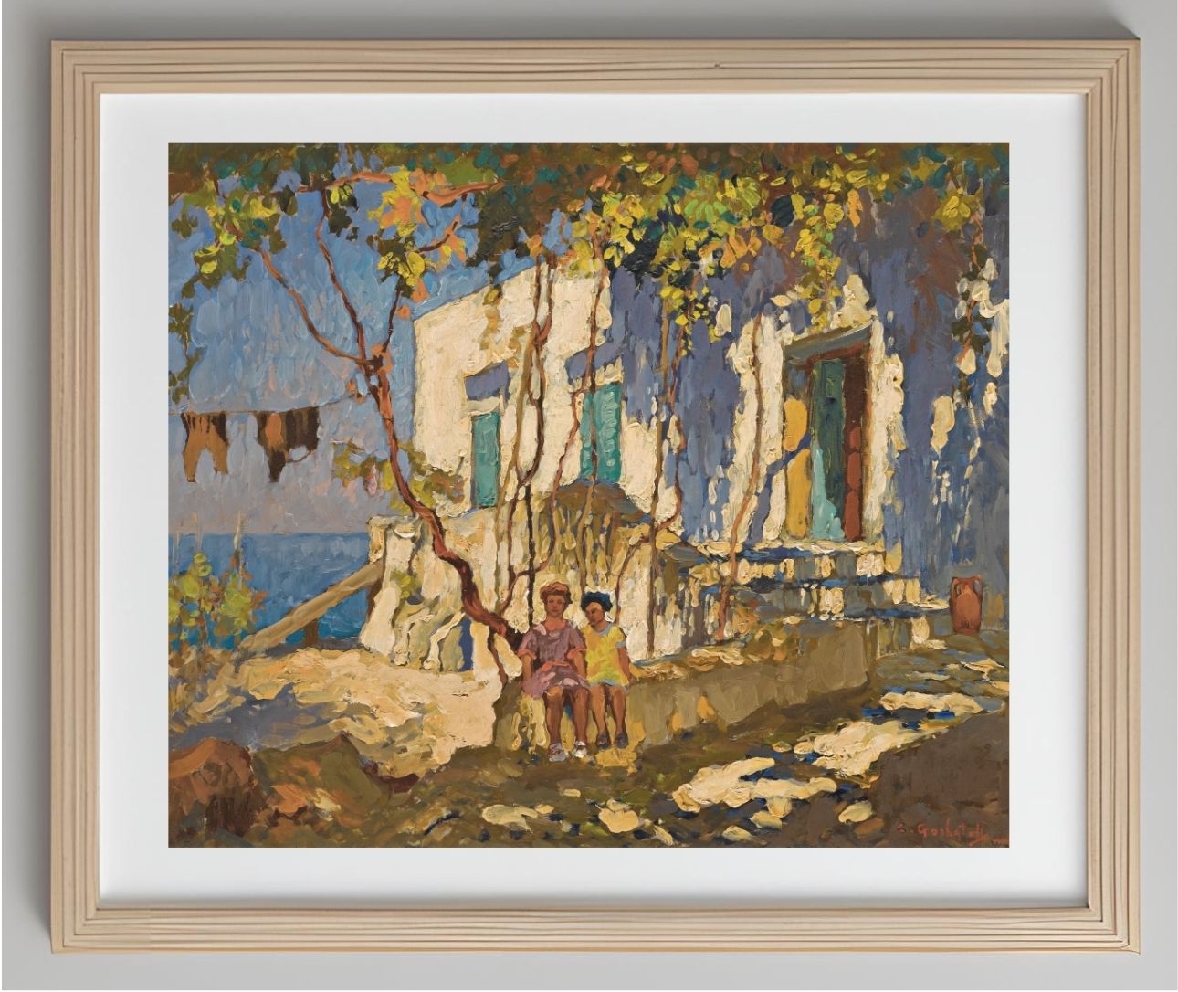 Resting in the Shade - Capri