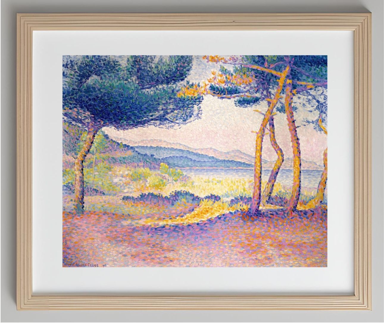 Pines Along the Shore