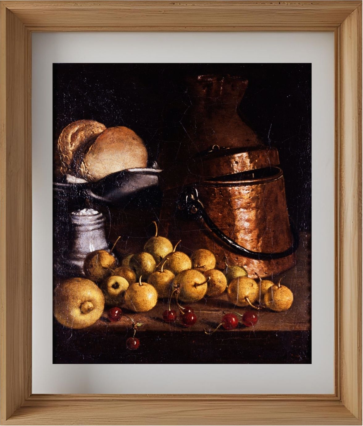 Still Life with Fruits and Cooking Utensils (c.1760)