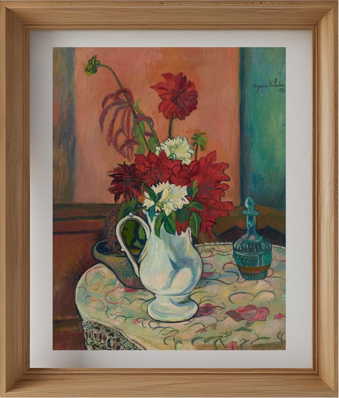 Nature morte au vase de fleurs