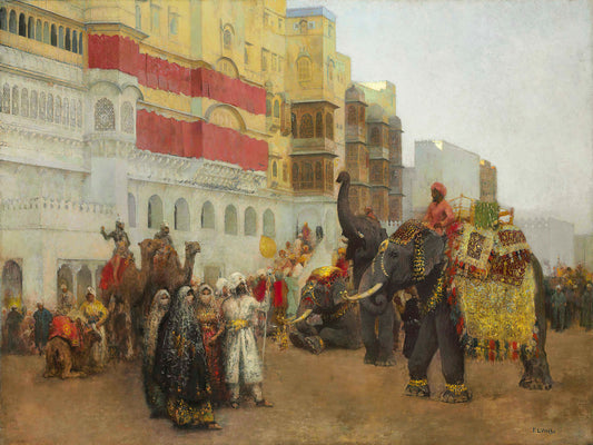A Fête Day at Bekanir – Beloochistan, Bekanir