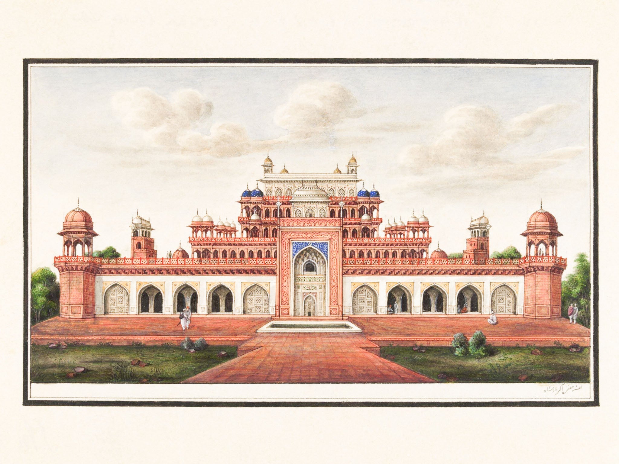 Akbar's mausoleum, Sikandra
