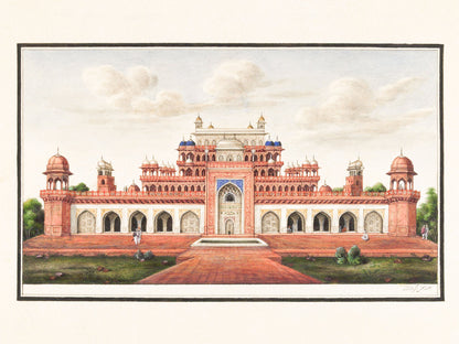 Akbar's mausoleum, Sikandra