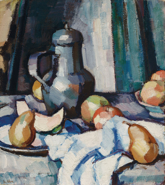 Apples and Pewter Pot