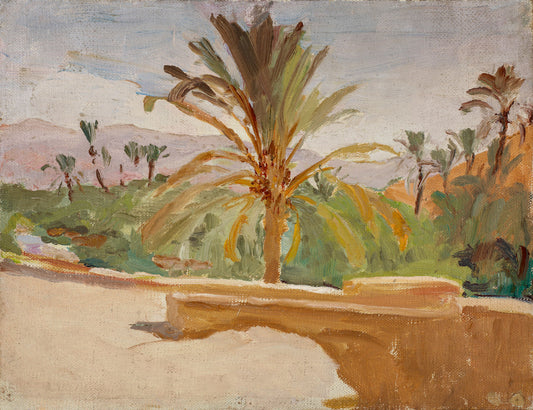 Biskra (Oasis with Palm Trees)