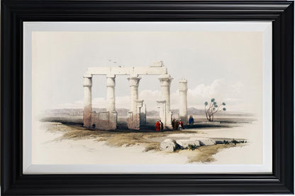 Remains of the Temple of Medamout at Thebes
