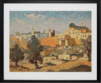 View of Jerusalem from Silwan village