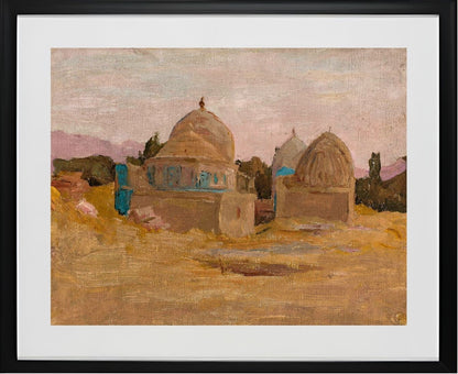 Samarkand – Shah-i-Zinda mosque From the journey to Turkestan