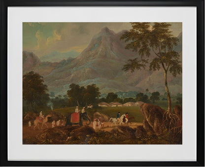The road from Calcutta to Patna with an elephant and a camel