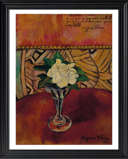 Nature morte à la rose blanche