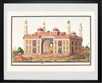 Entrance gatehouse to Akbar's mausoleum, Sikandra