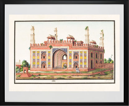 Entrance gatehouse to Akbar's mausoleum, Sikandra