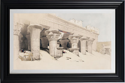 Portico of the Temple of Edfou Upper Egypt