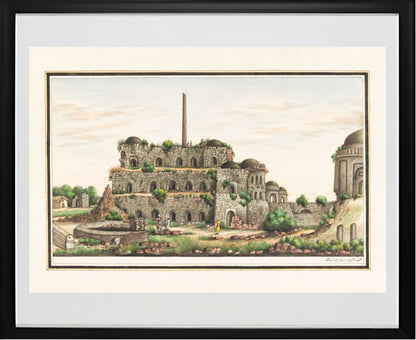 Lat (piller) of Asoka and Firoz Shah's Kotila