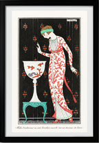 Robe d'Intérieur en Soie Brochée