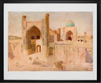 Kalan Mosque in Bukhara. From the journey to Turkestan