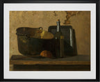 Wine and Brass Stewing Kettle (Preparation of French Potage)