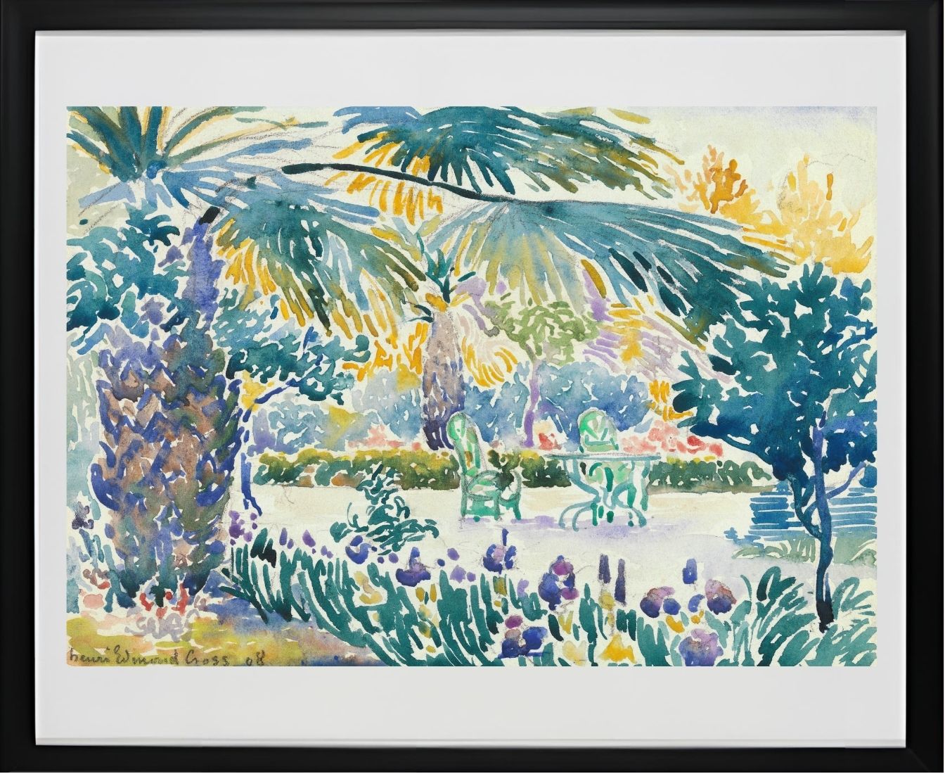 Garden of the Painter at Saint Clair