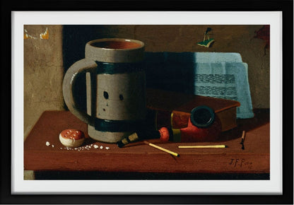 Tankard, Pipe, Matches and Biscuit