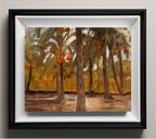 Egyptian palm forest. From the journey to Egypt