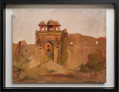 Temple. From the journey to India