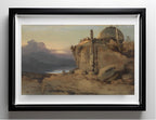 Ruins of a Temple, Sunset