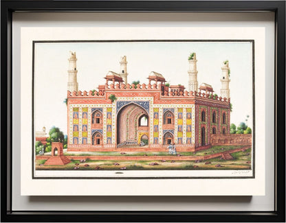 Entrance gatehouse to Akbar's mausoleum, Sikandra