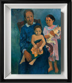 Polynesian Woman with Children
