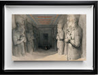 Interior of the Temple of Aboo Simbel Nubia