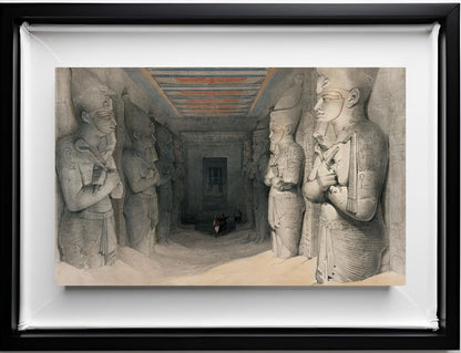 Interior of the Temple of Aboo Simbel Nubia