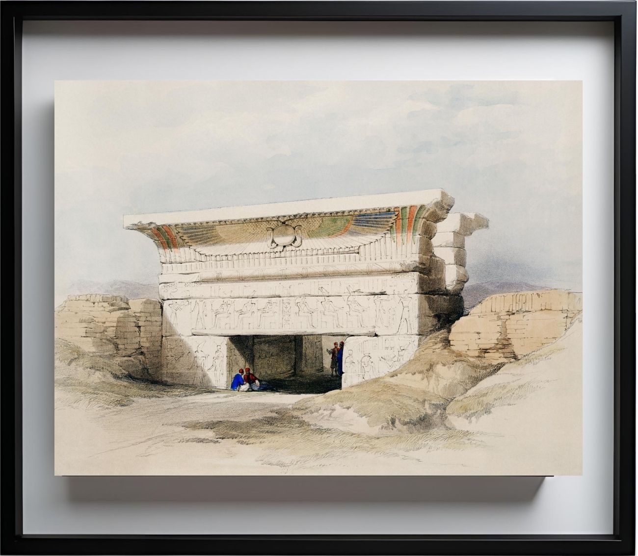 Dendara Temple dedicated to the goddess Hathor