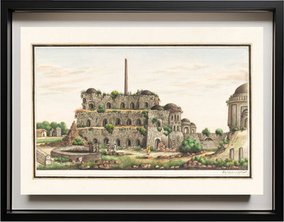 Lat (piller) of Asoka and Firoz Shah's Kotila