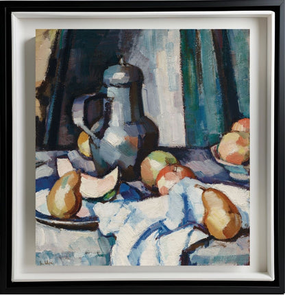 Apples and Pewter Pot