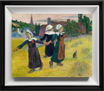 Breton Girls Dancing