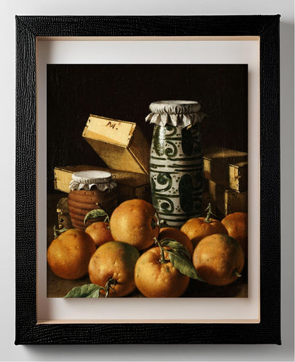 Still Life with Oranges, Jars, and Boxes of Sweets (c.1760)