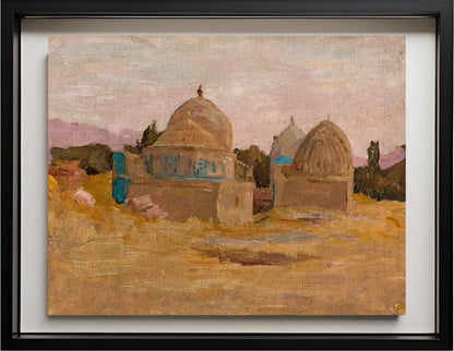Samarkand – Shah-i-Zinda mosque From the journey to Turkestan