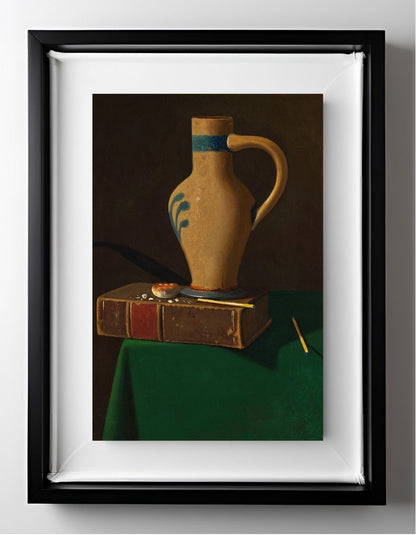 Still Life with Jug on a Book