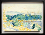 Mediterranean Landscape with a White House