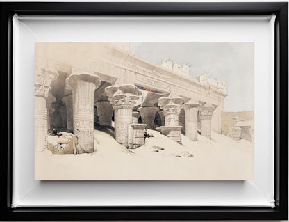 Portico of the Temple of Edfou Upper Egypt