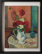 Nature morte au vase de fleurs