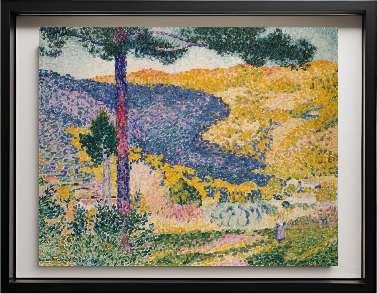 Valley with Fir (Shade on the Mountain)