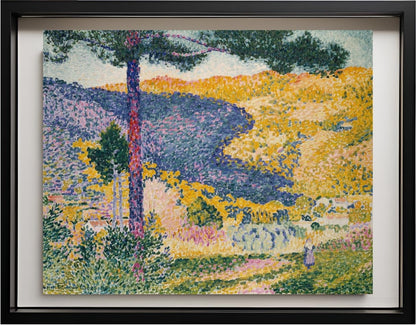 Valley with Fir (Shade on the Mountain)