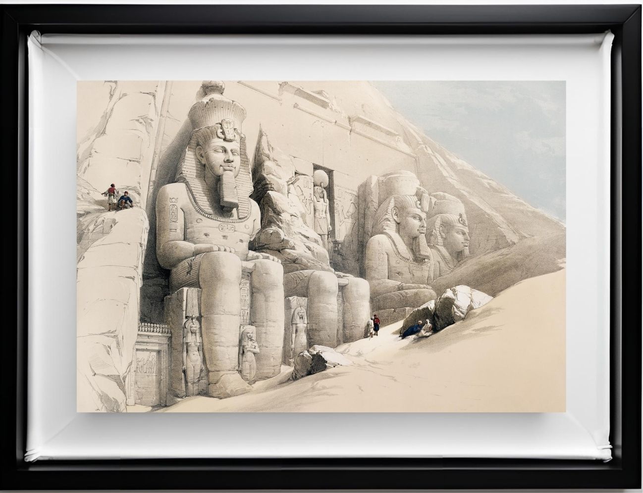 The Great Temple of Aboo Simble Nubia