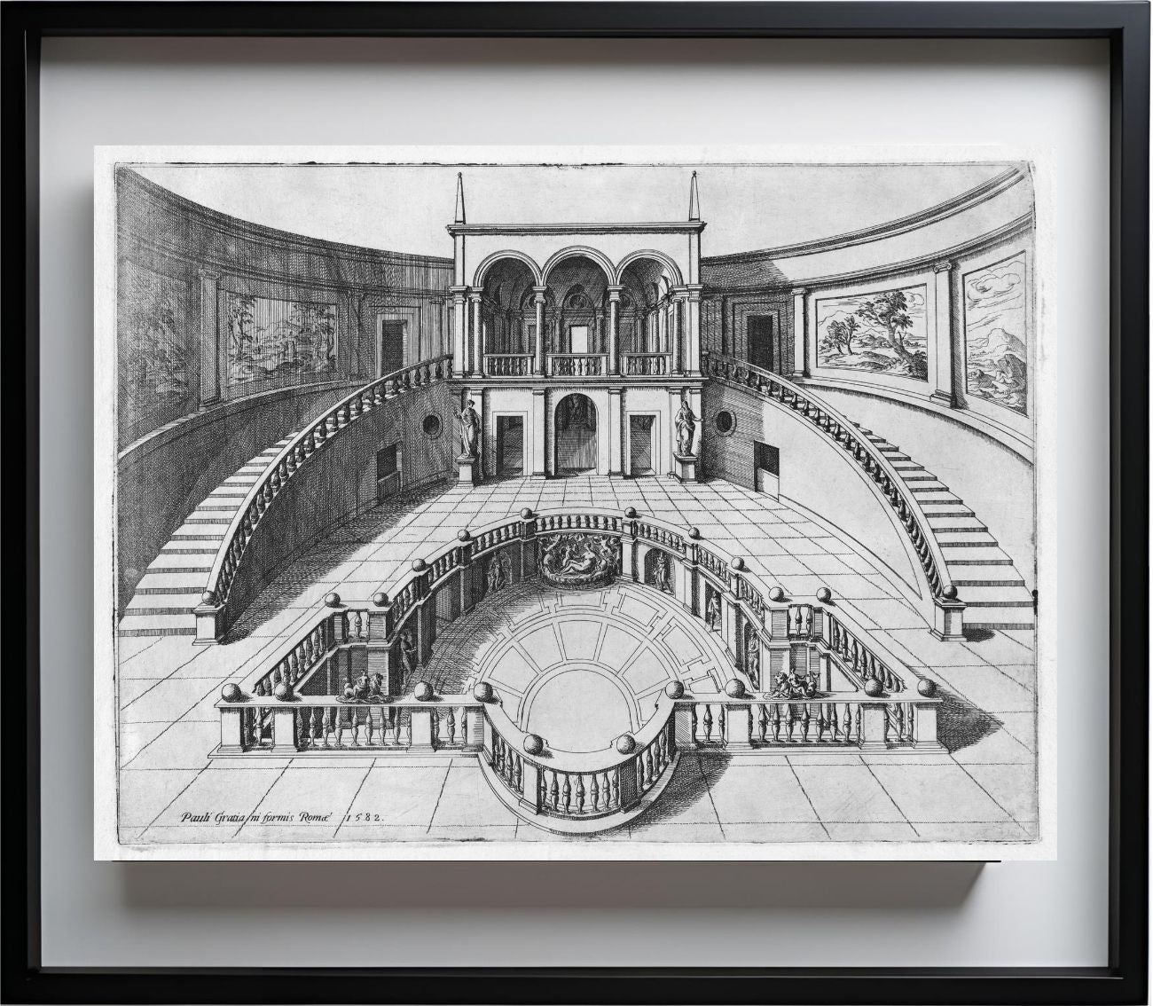 The Great Hall within the Farnese Palace