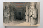 Interior of the Temple of Aboo Simbel Nubia