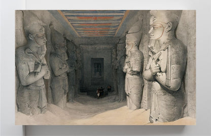 Interior of the Temple of Aboo Simbel Nubia