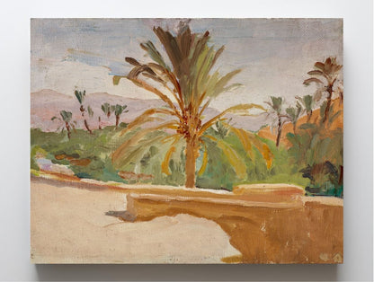 Biskra (Oasis with Palm Trees)