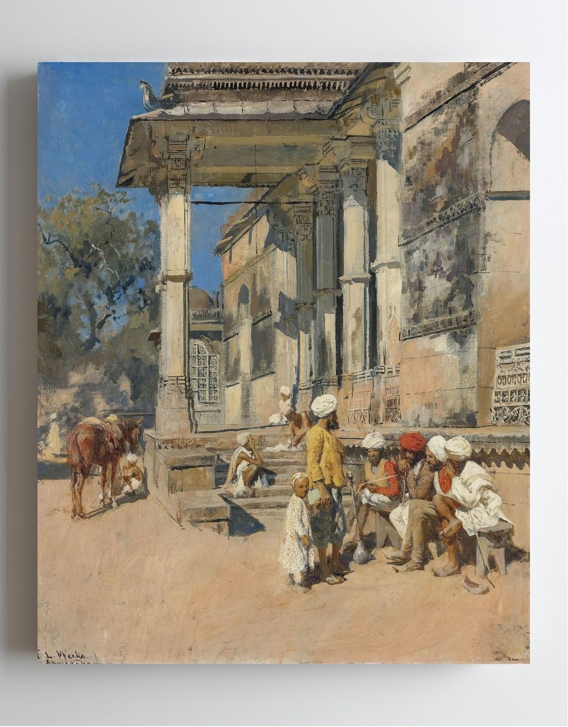 Portico Of A Mosque, Ahmedabad