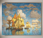 Fishing Boats In The Lagoon, Venice